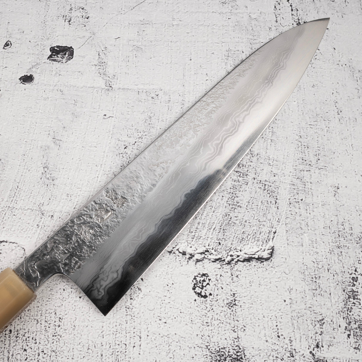 Masuda Yoshihide Blue 1 Damascus Gyuto 240mm