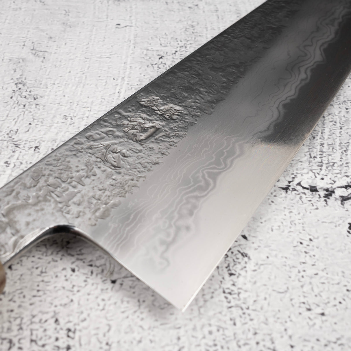 Masuda Yoshihide Blue 1 Damascus Gyuto 240mm