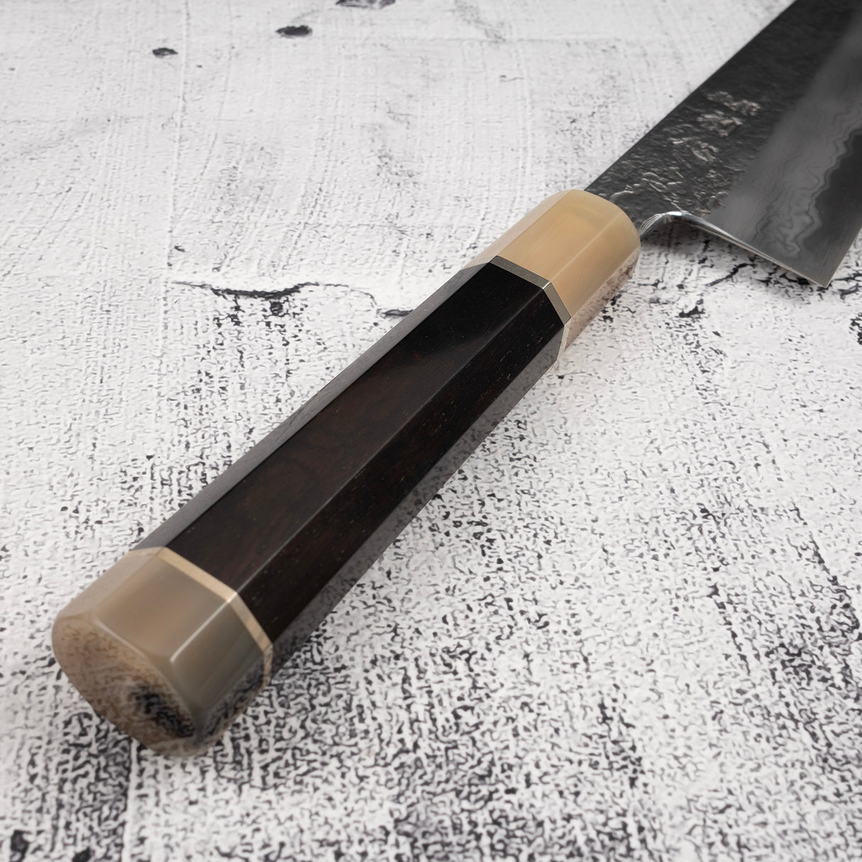 Masuda Yoshihide Blue 1 Damascus Gyuto 240mm