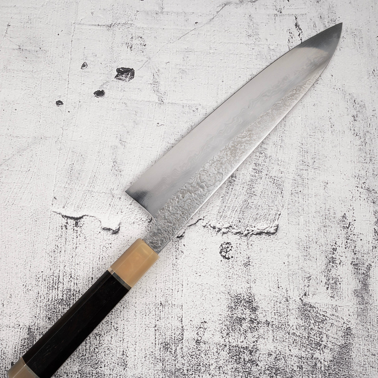 Masuda Yoshihide Blue 1 Damascus Gyuto 240mm