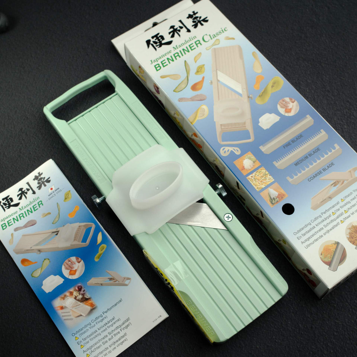 Benriner 經典 切菜器 和式 切片器 綠
