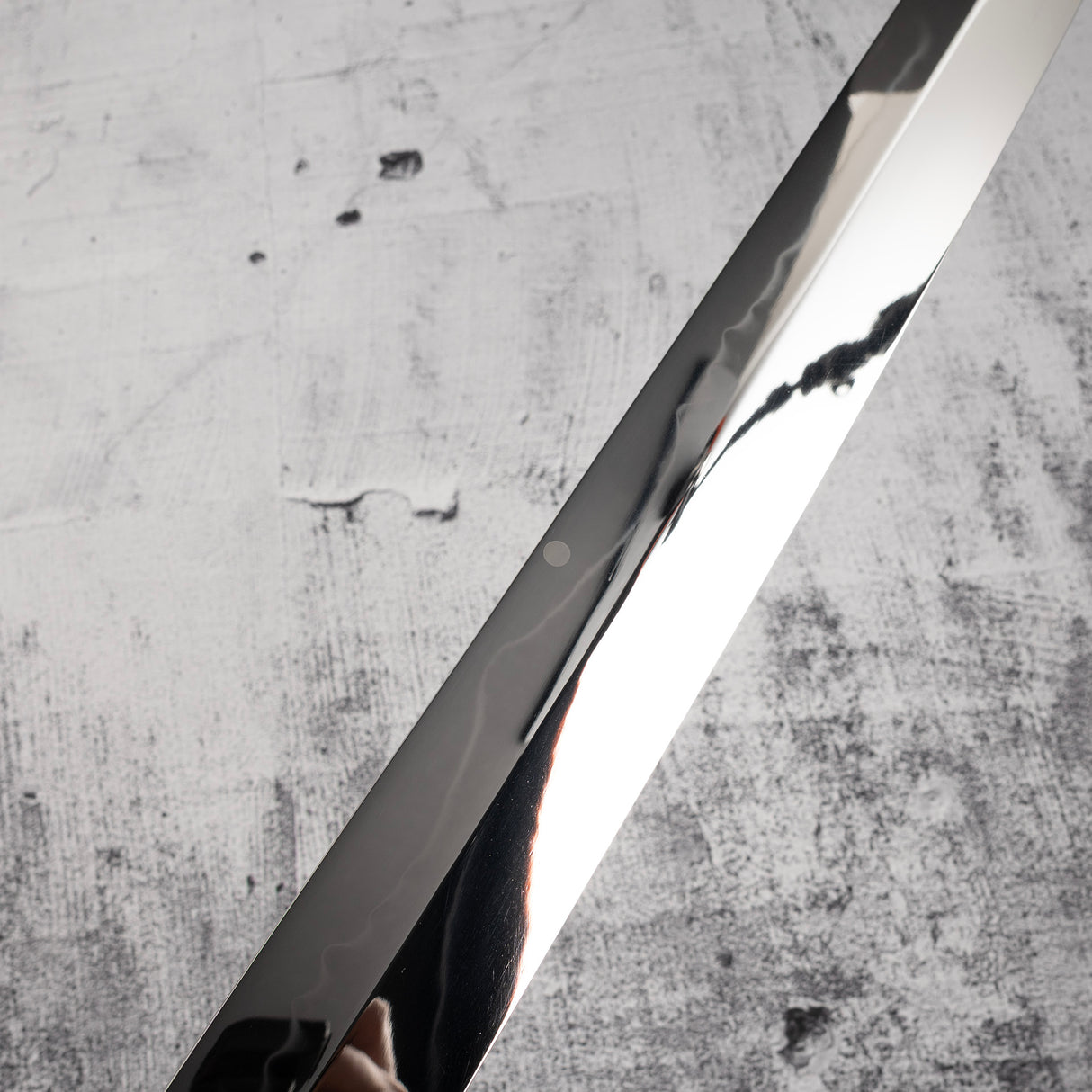 珍品:玄海正國(水本燒)鮪切 450 毫米 富士山刃紋