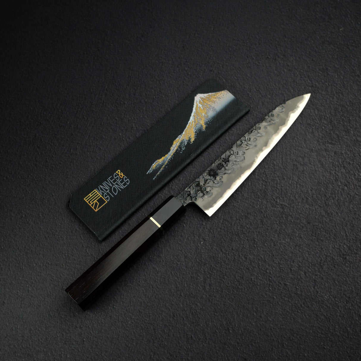Kisuke x Xinguo Blue 1 Tsuchime Petty 180mm w/ Magnetic Guard