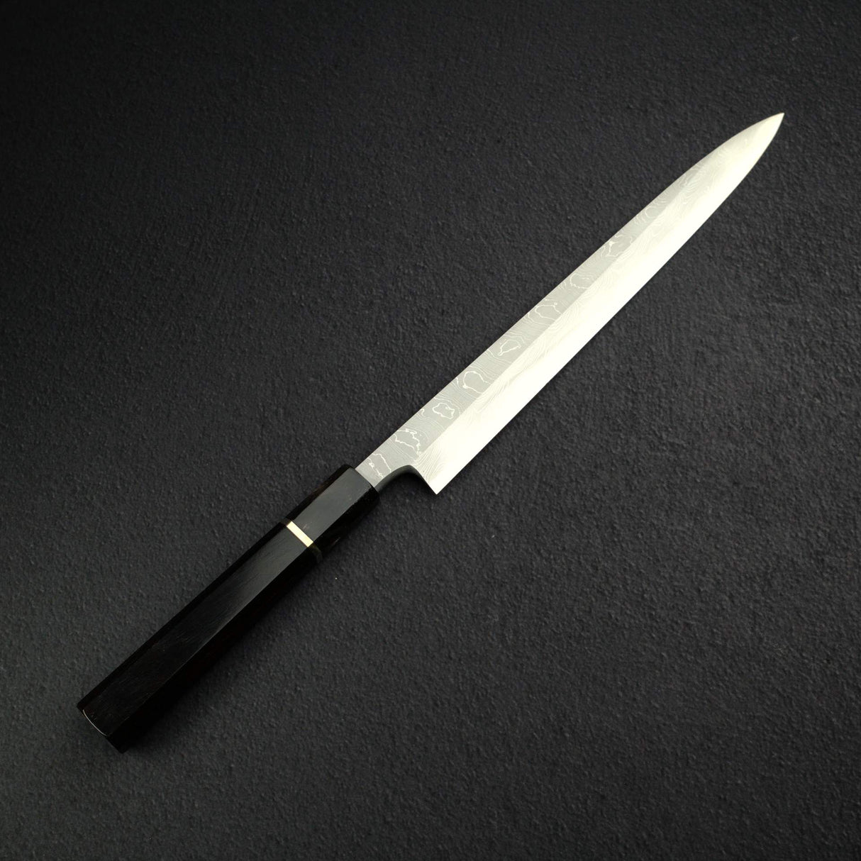 Takahiro Nihei 冰紋 白鋼二號 大馬士革 柳刃 270mm 附刀鞘,Knives and Stones 岩刃社獨家