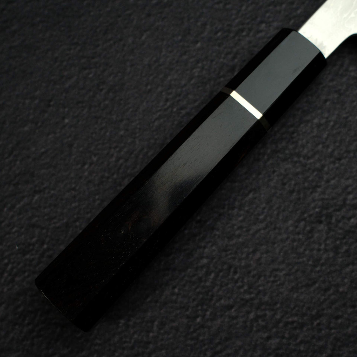 初心 木漏日 青鋼一號 大馬士革 小刀 150mm 帶護手 無刻字