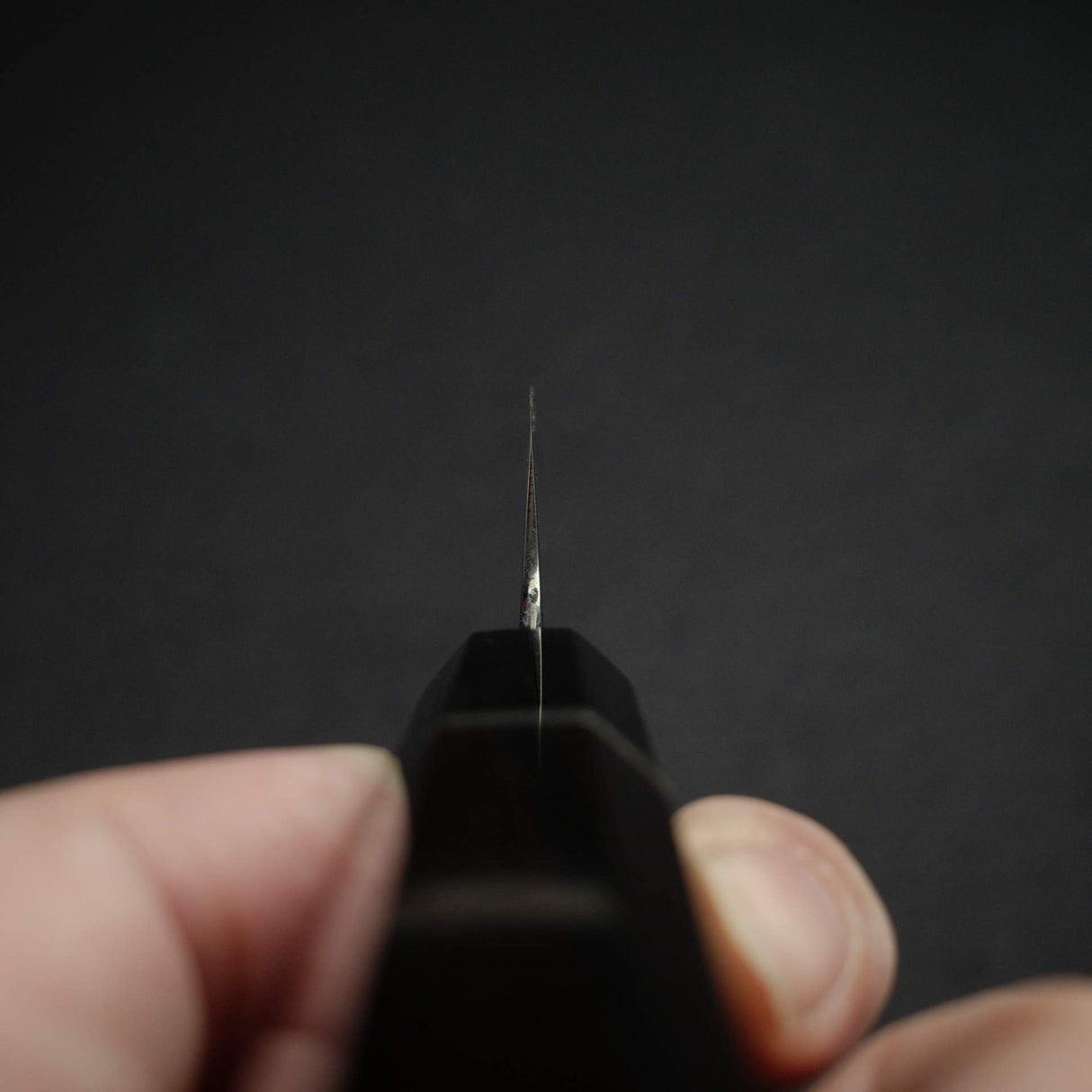 初心 木漏日 青鋼一號 大馬士革 小刀 150mm 帶護手 無刻字