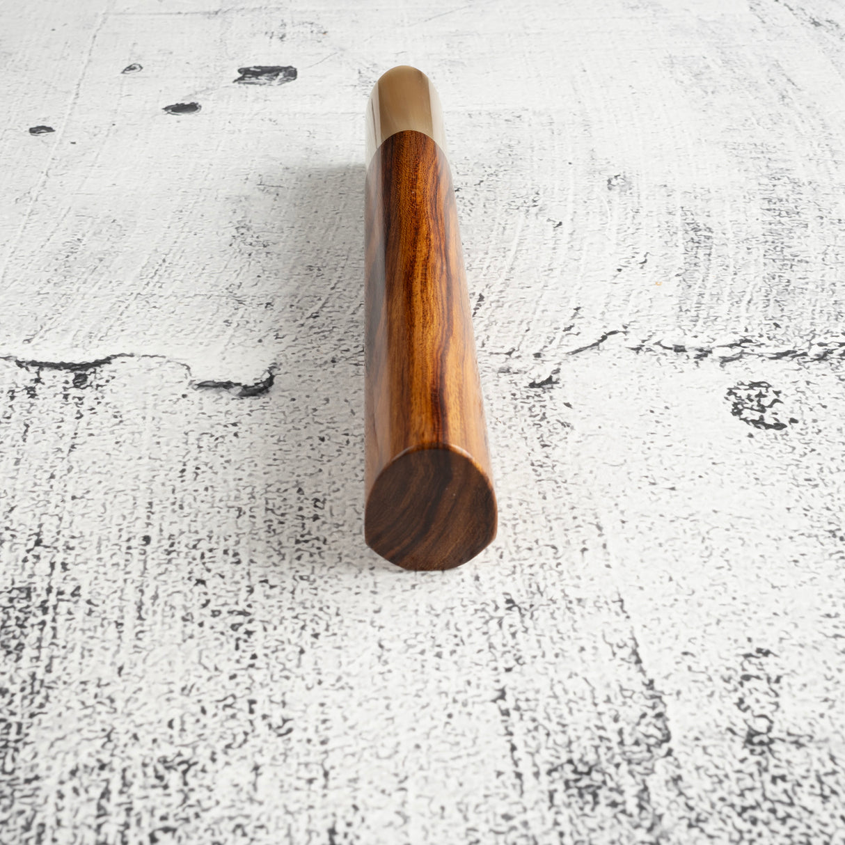 K&S 心形鐵木手柄,搭配金色/大理石套圈