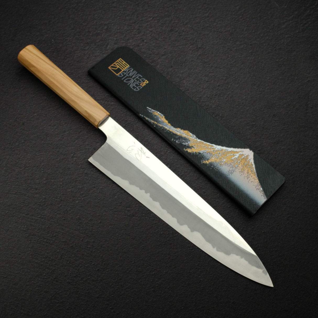 初心 木漏日 青鋼二號 本霞 牛刀 240mm 附護手
