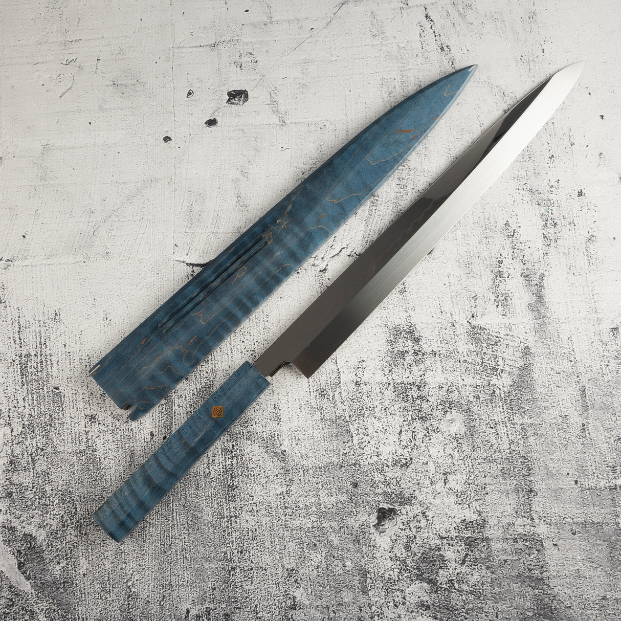 珍品:玄海正國(玄海正國)White #2 水本燒富士山柳刃 330mm