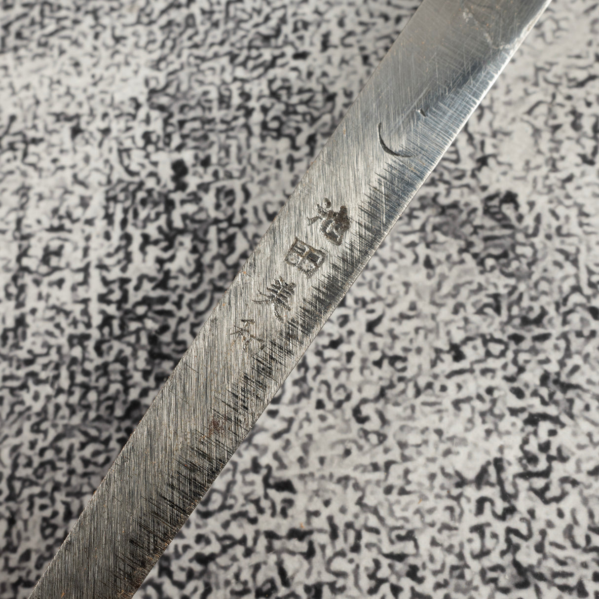 珍稀:池田義一 Blue #1 水本燒K型柳刃300mm 血槽 Pau Rosa套裝