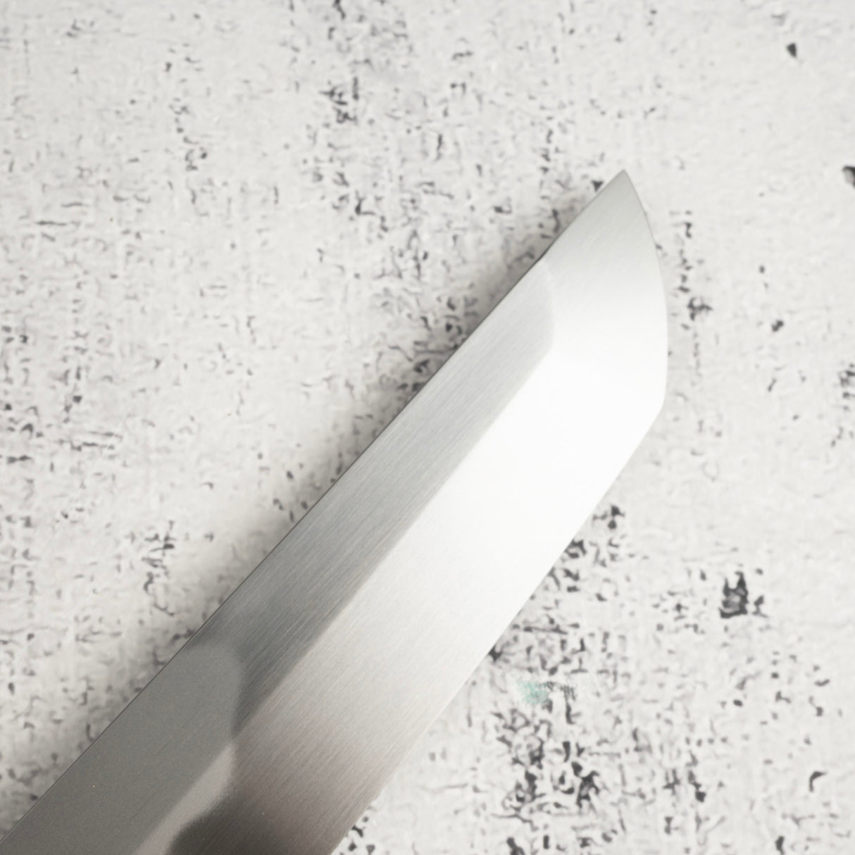 珍品:池田美和一本燒富士山刃文先丸蛸引 300mm 手工研磨霞仕上