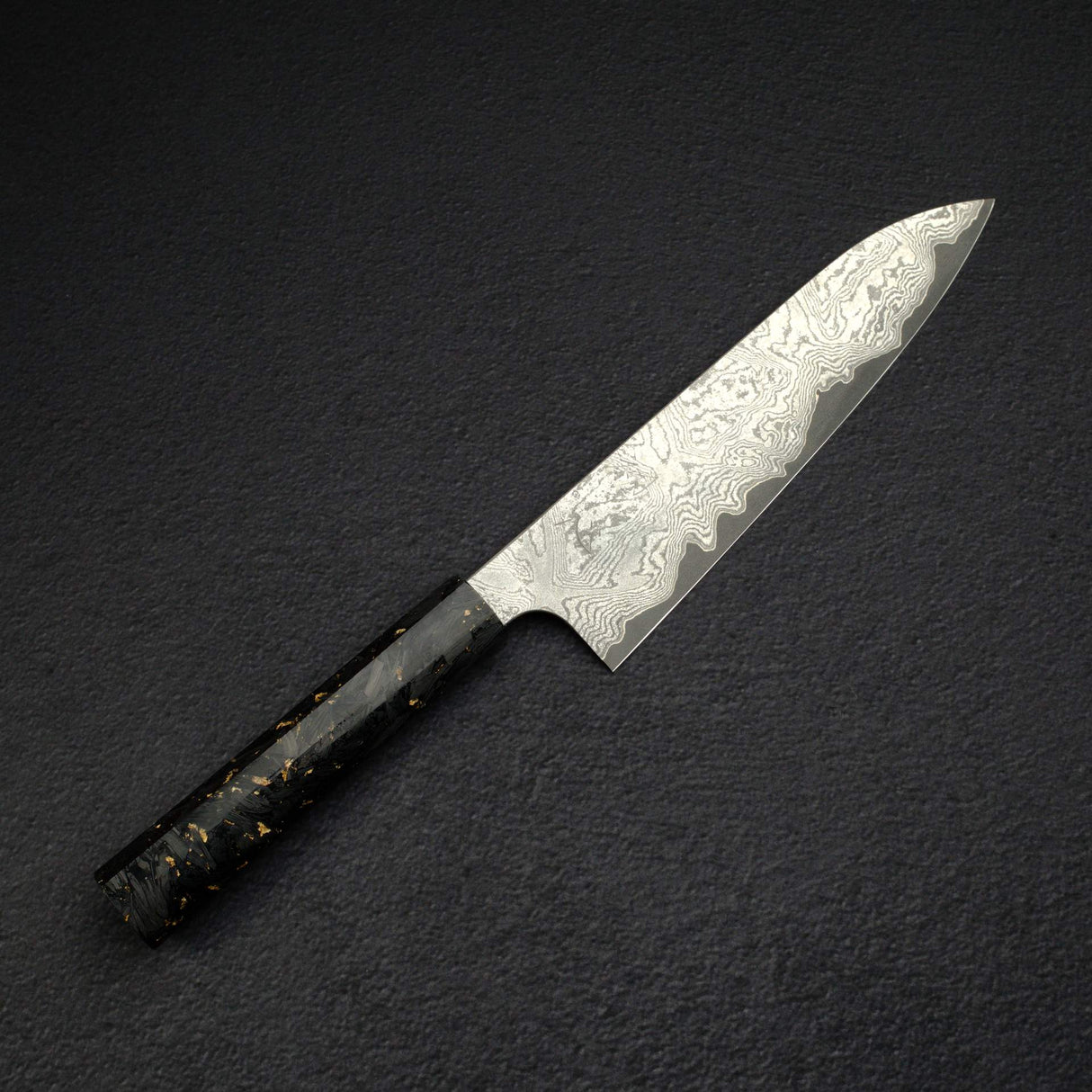 Hatsukokoro x Nigara VG XEOS Kurozome Damascus Gyuto 210mm w/ Saya