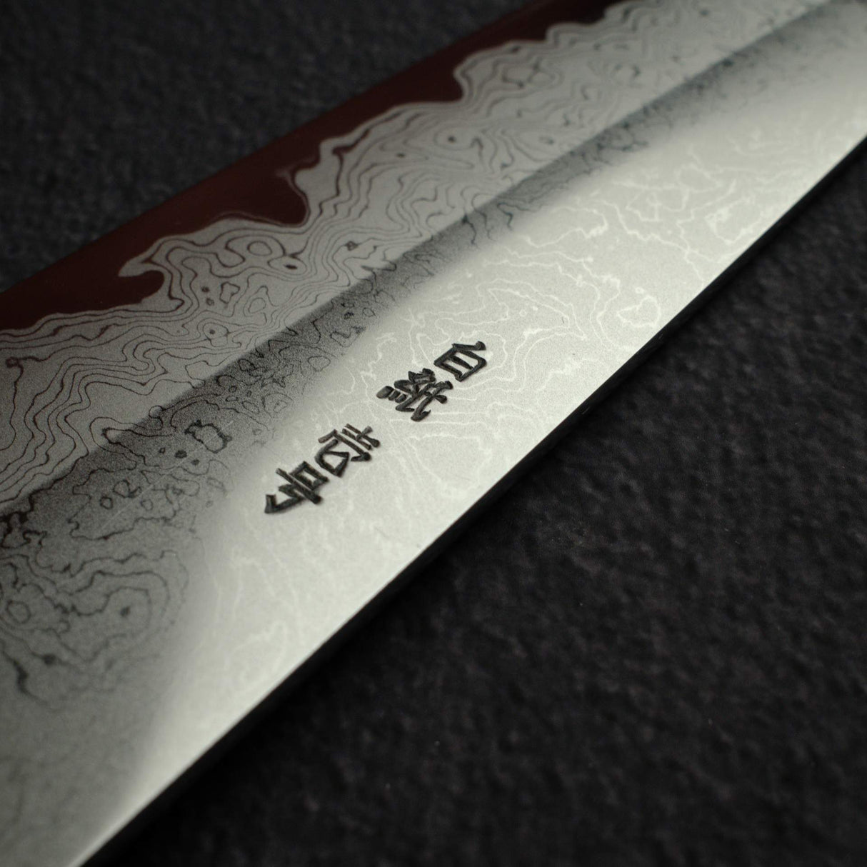 Yoshikazu Tanaka White 1 Damascus Gyuto 240mm
