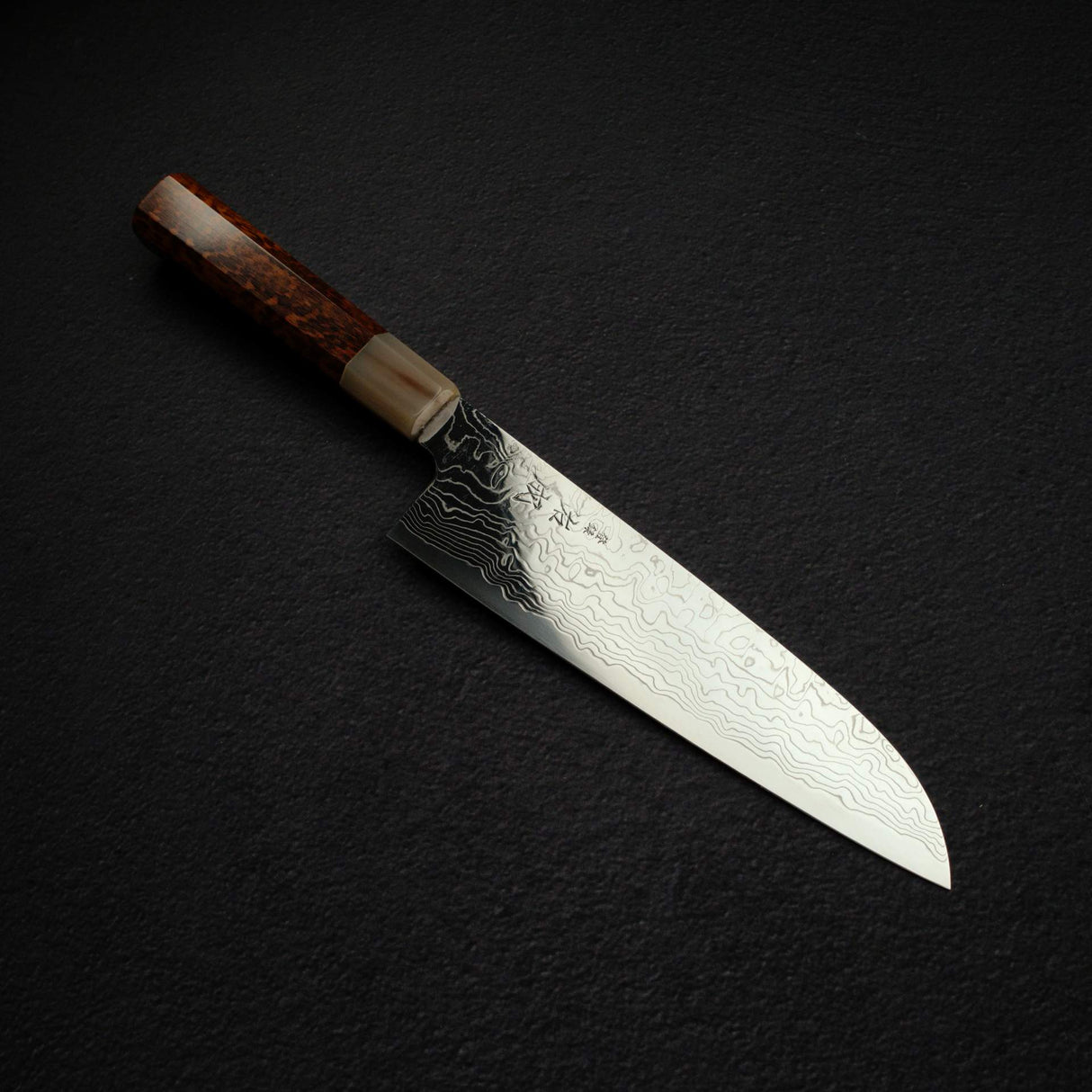 佑成 SG2 大馬士革 三德刀 190mm 搭配蛇紋木柄