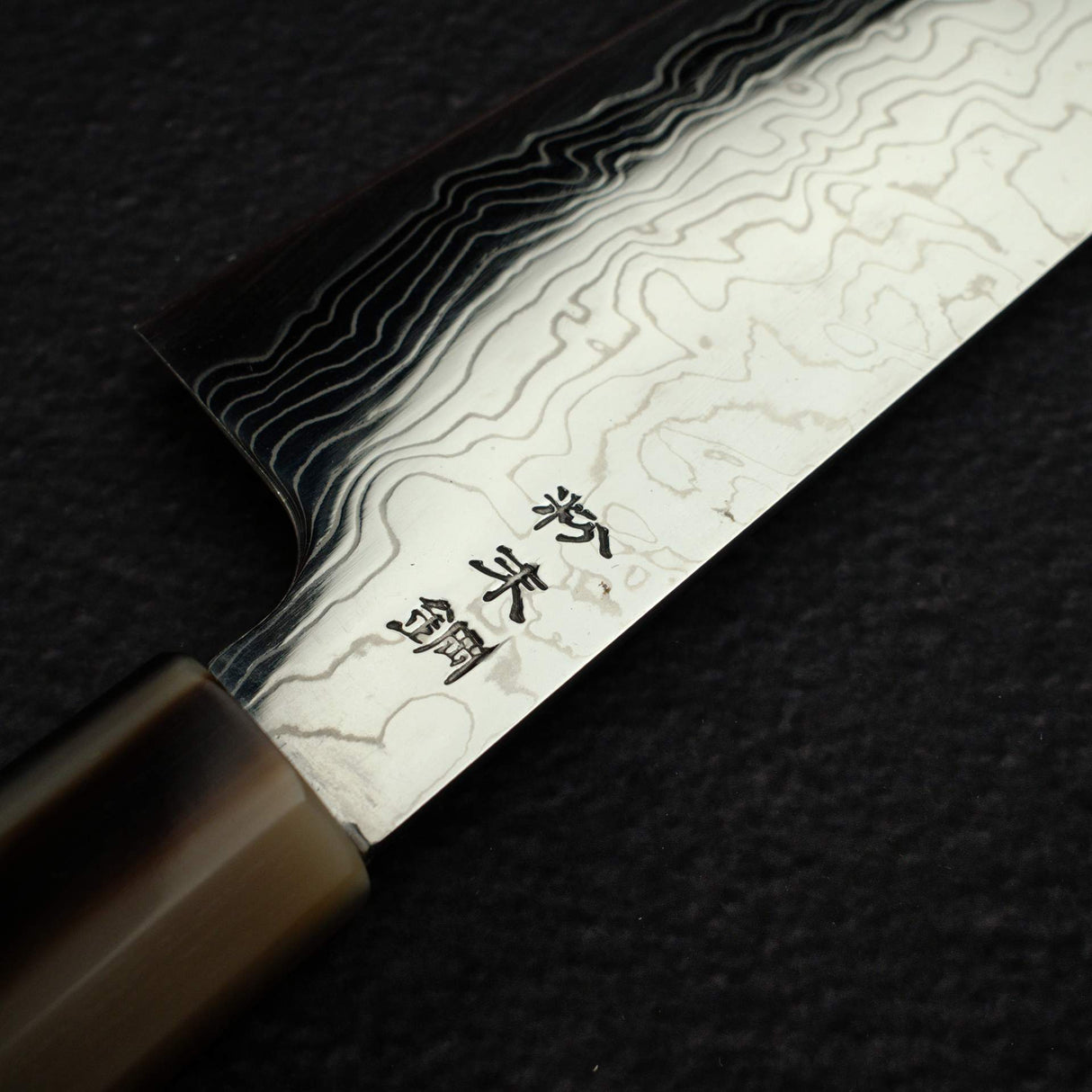 佑成 SG2 大馬士革 三德刀 190mm 搭配蛇紋木柄