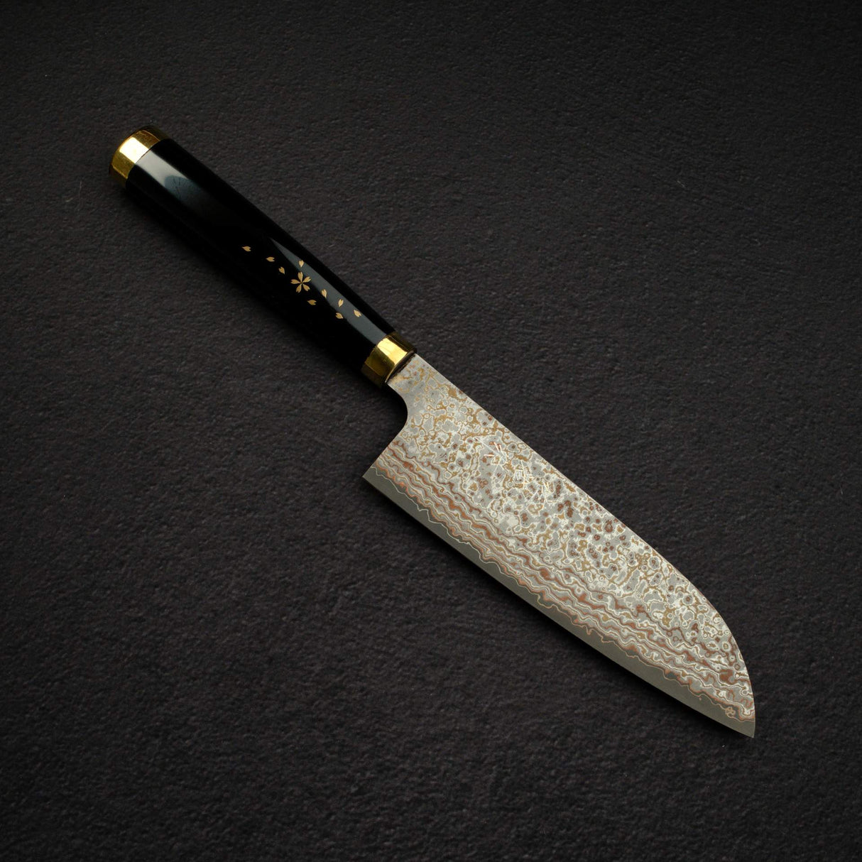 佐治武士 Maki-e 漆塗 VG-10W 三德刀 170mm