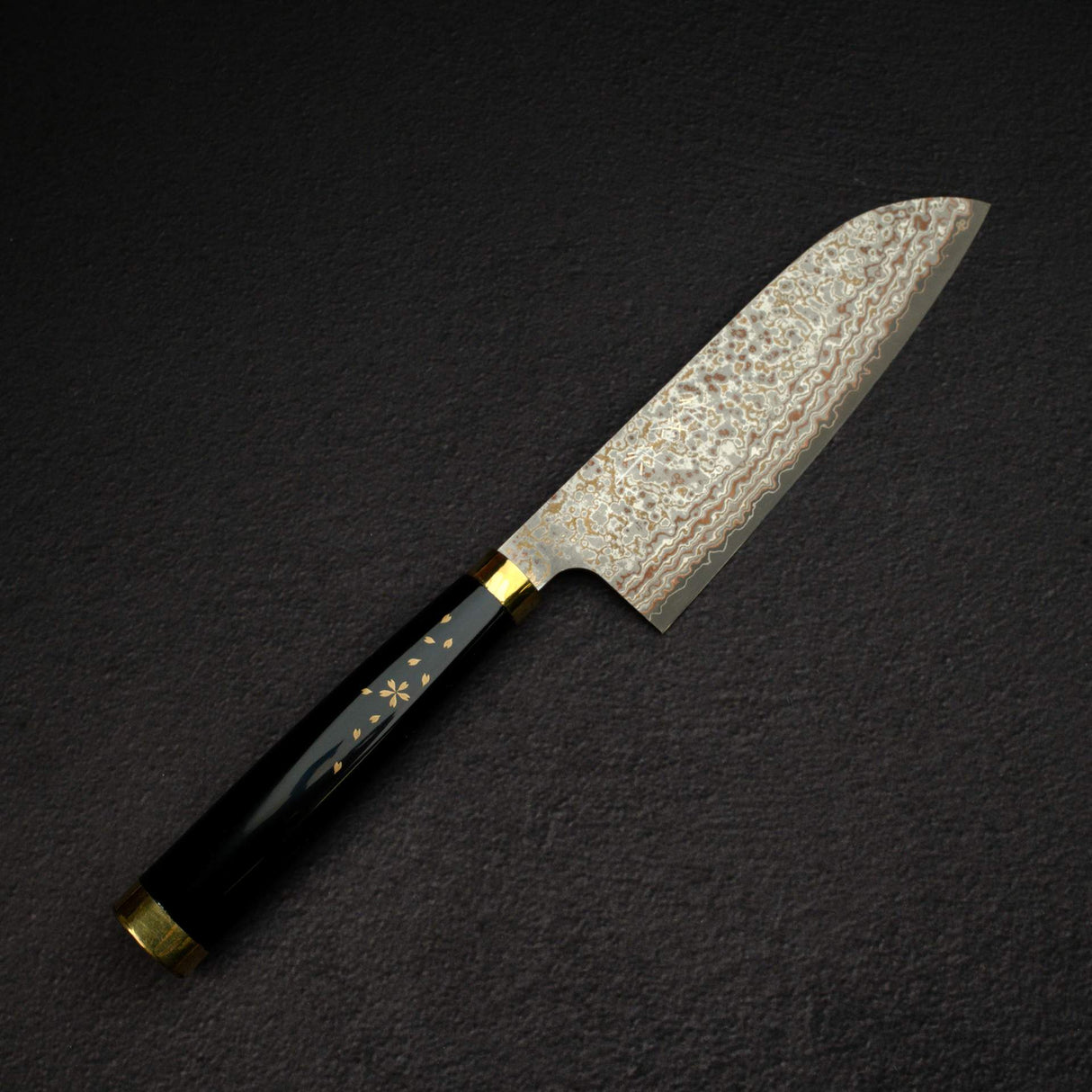 佐治武士 Maki-e 漆塗 VG-10W 三德刀 170mm