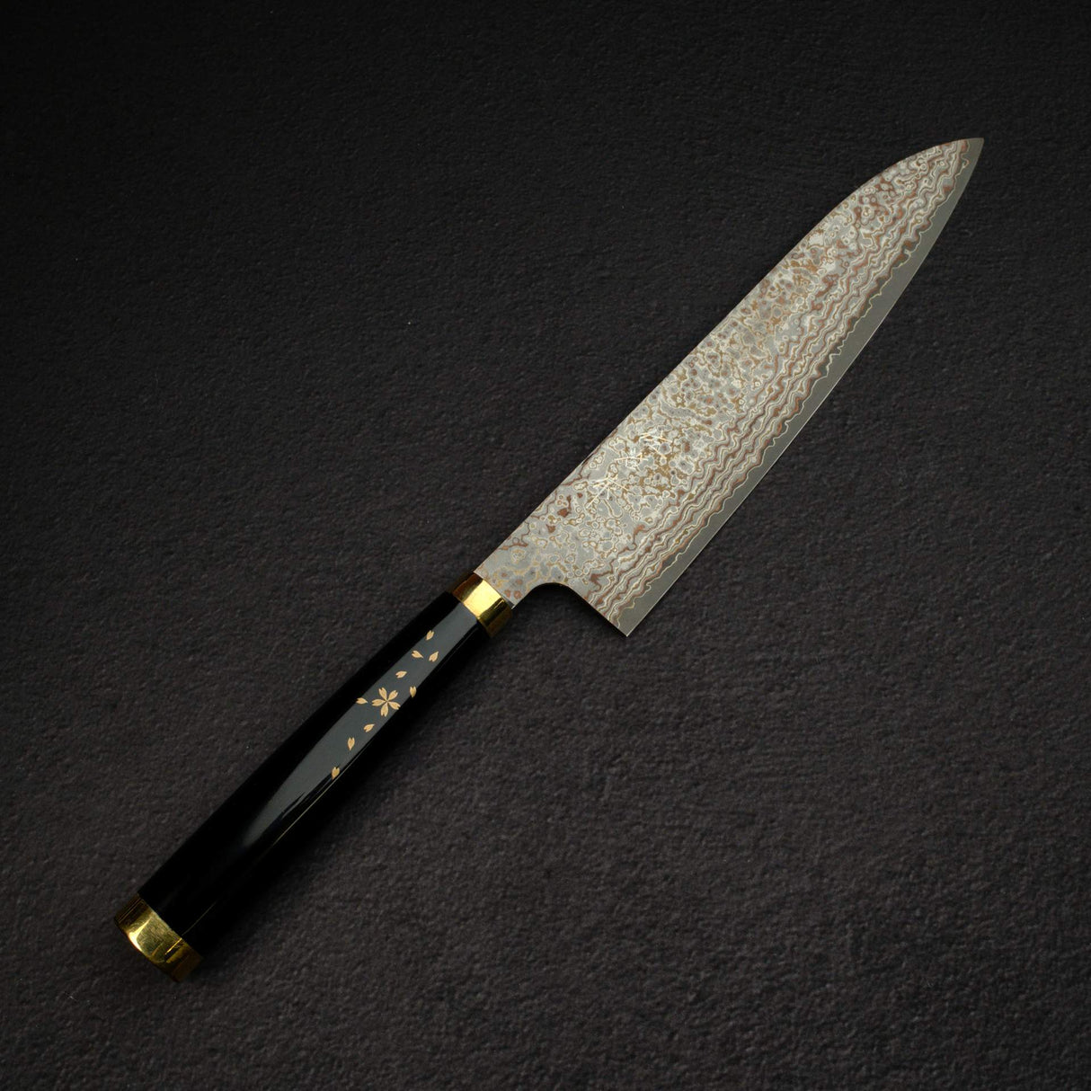 佐治武士 Maki-e 漆塗 VG-10W 牛刀 210mm