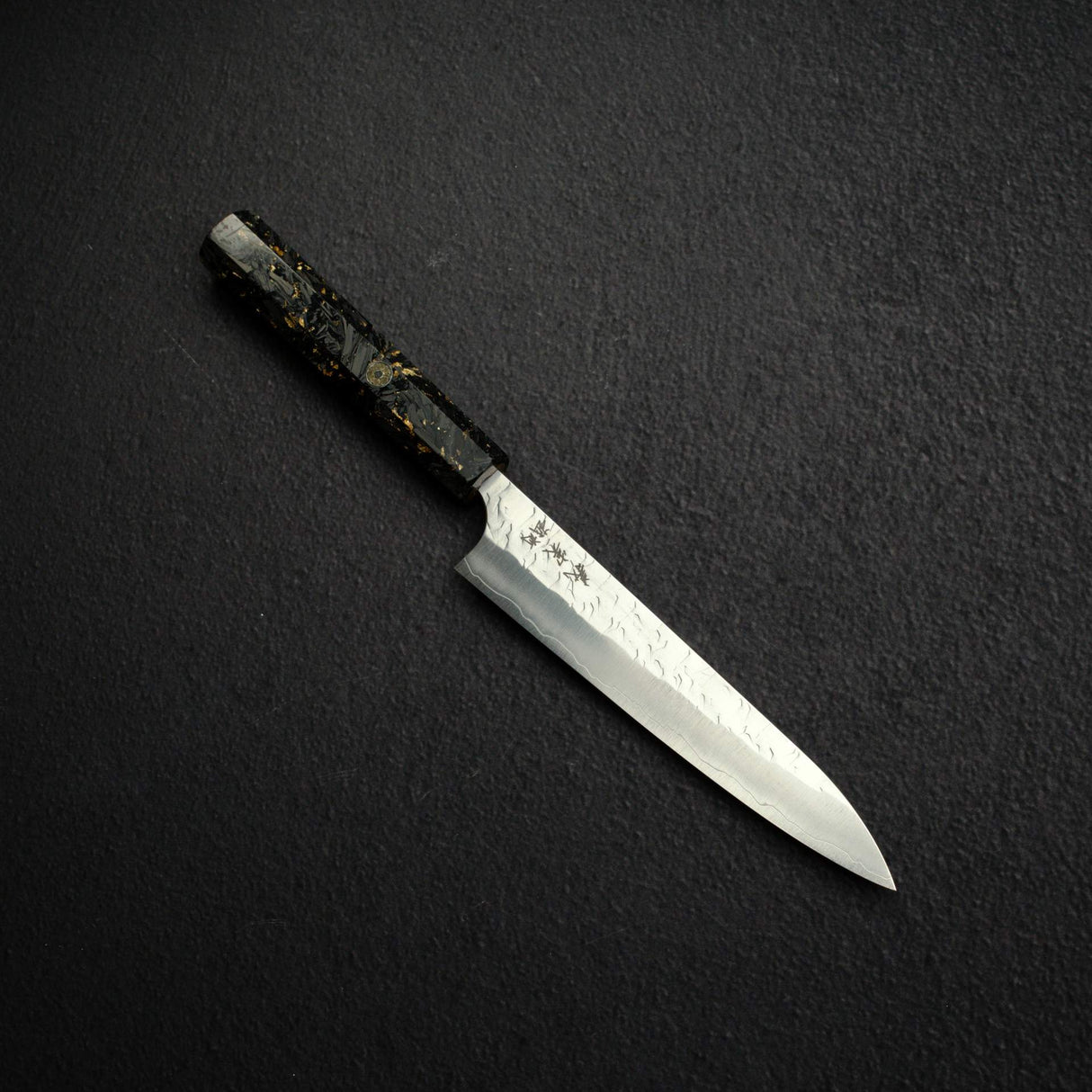 加藤義實 Hyo SG2 小刀 150mm, Carbon Fibre Handle