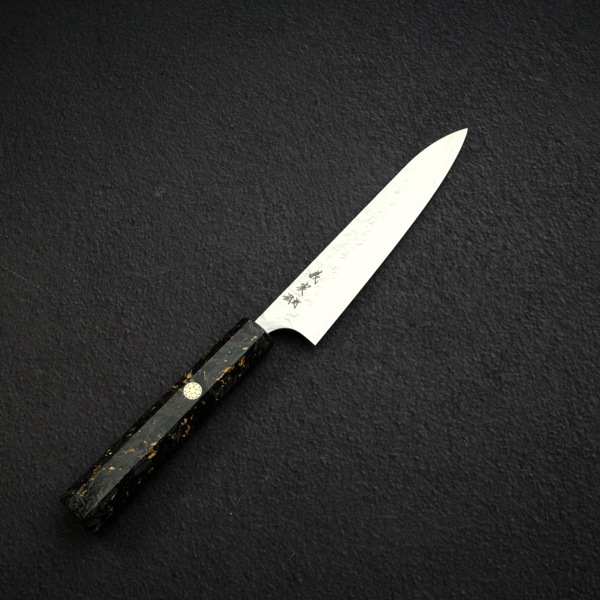 加藤義實 Hyo SG2 小刀 150mm, Carbon Fibre Handle