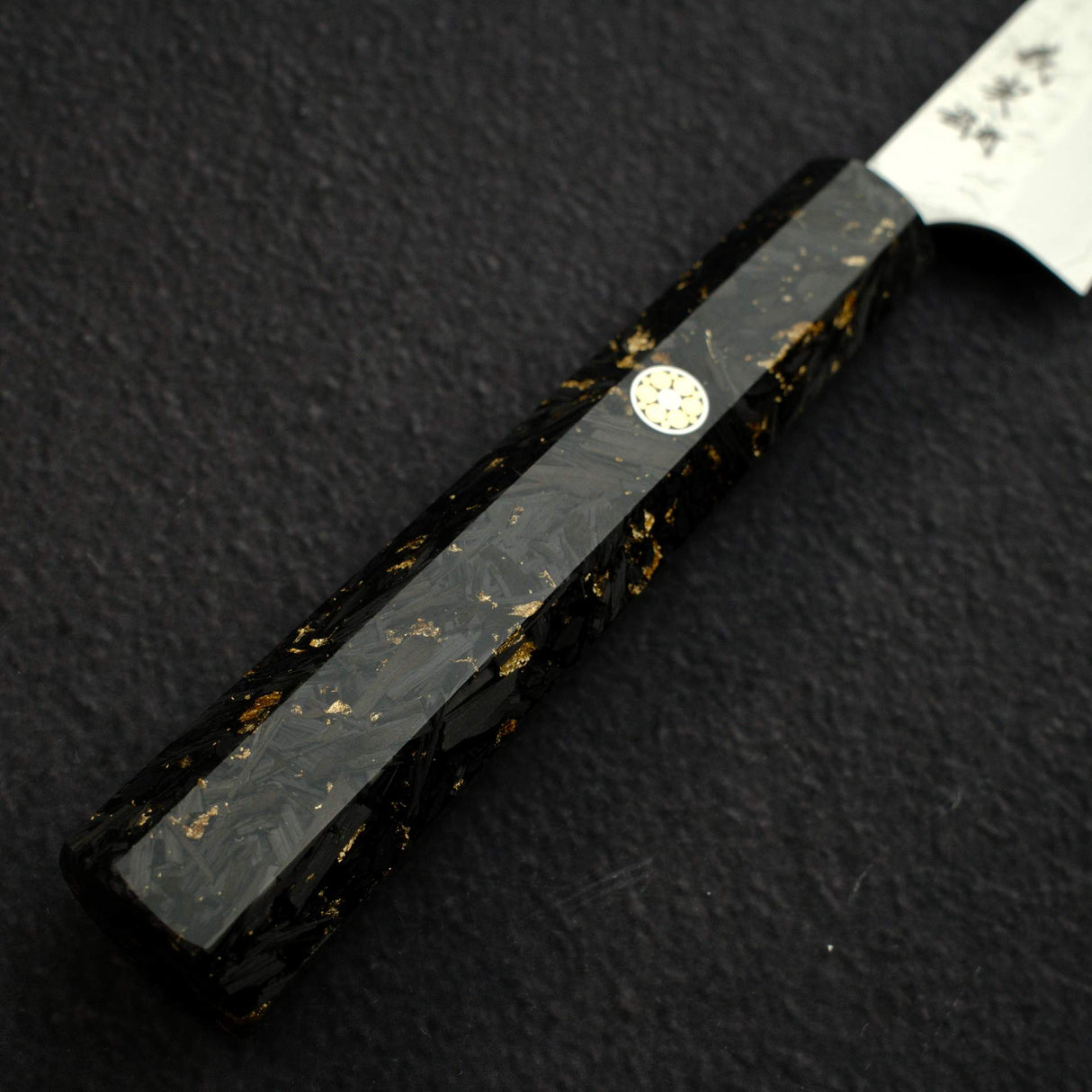 加藤義實 Hyo SG2 小刀 150mm, Carbon Fibre Handle