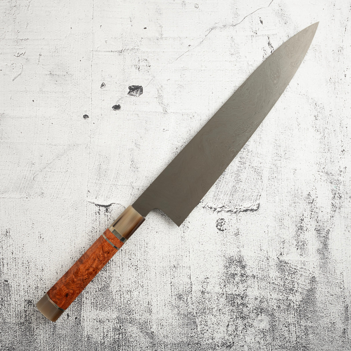 Exotic: Shoichi Hashimoto (橋本庄市) Zaregumo (ざれぐも・戯雲) Blue / White Coreless Gyuto 270mm