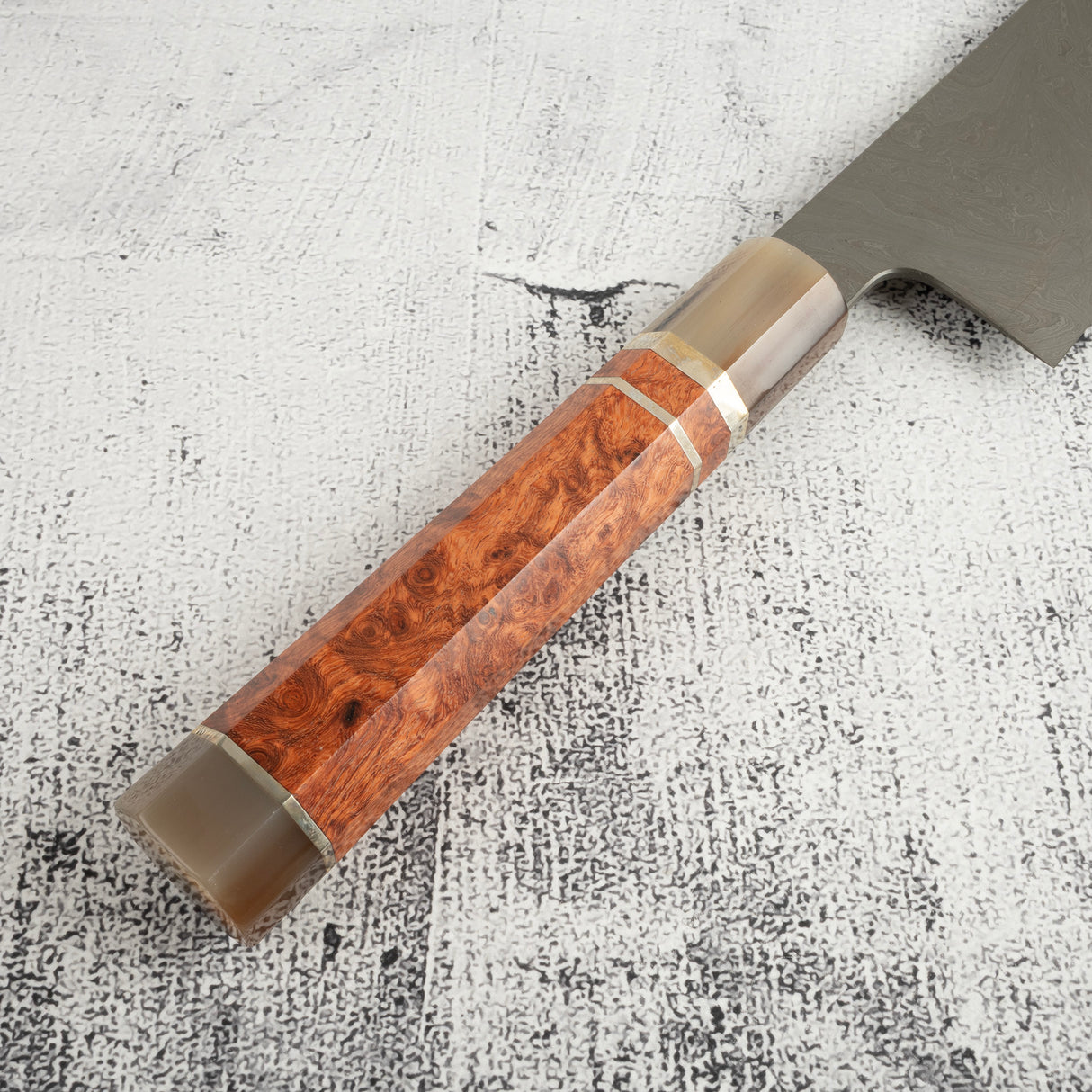 Exotic: Shoichi Hashimoto (橋本庄市) Zaregumo (ざれぐも・戯雲) Blue / White Coreless Gyuto 270mm