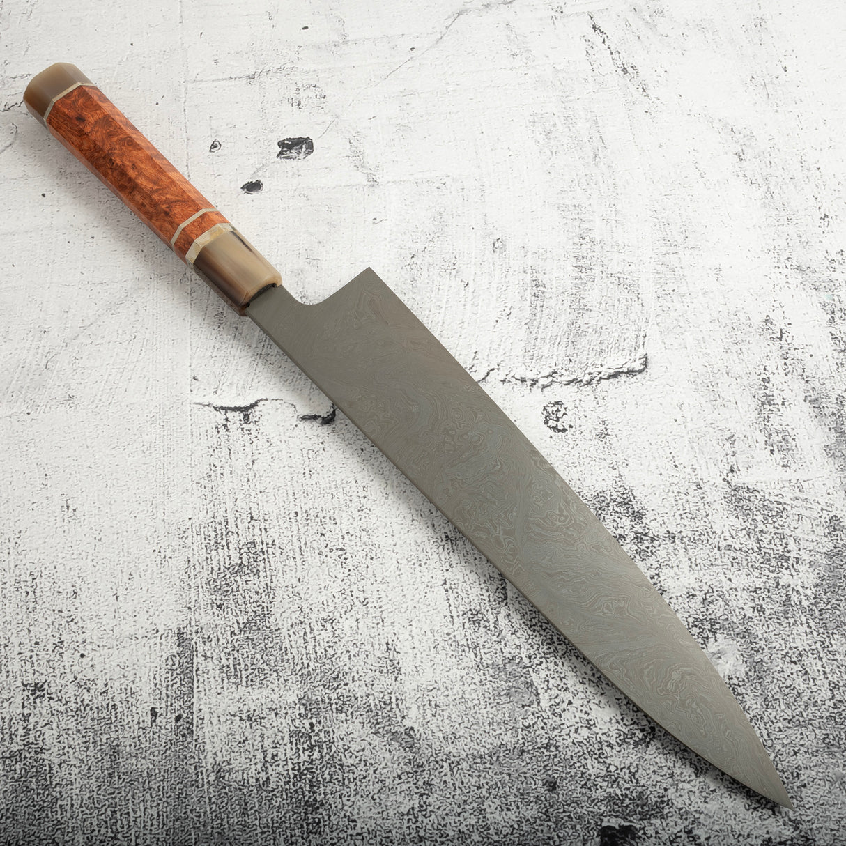 Exotic: Shoichi Hashimoto (橋本庄市) Zaregumo (ざれぐも・戯雲) Blue / White Coreless Gyuto 270mm