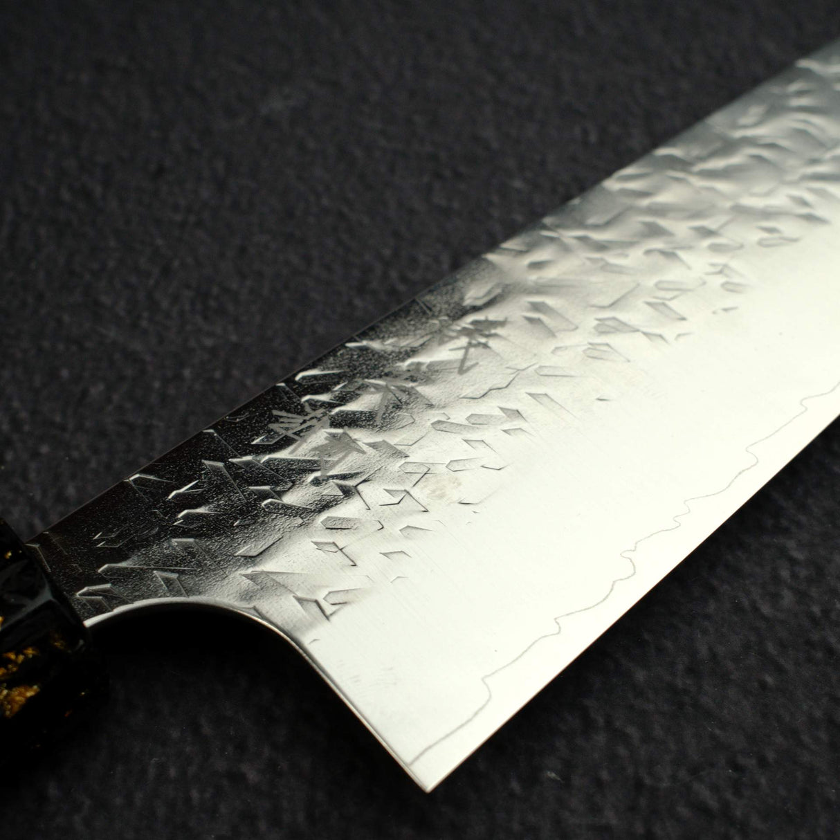 加藤義實 Hyo SG2 切付牛刀 210mm, Carbon Fibre Handle