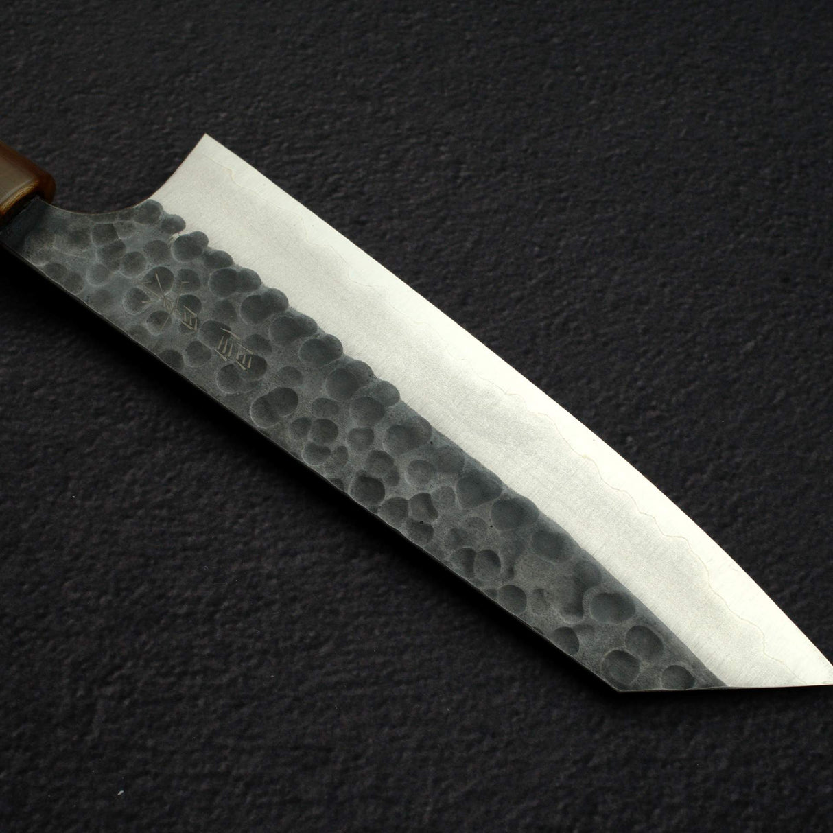 Masakage Koishi AS Bunka 175mm, Aogami Super Kurouchi Tsuchime K&S Hearted-shaped Ironwood Handle