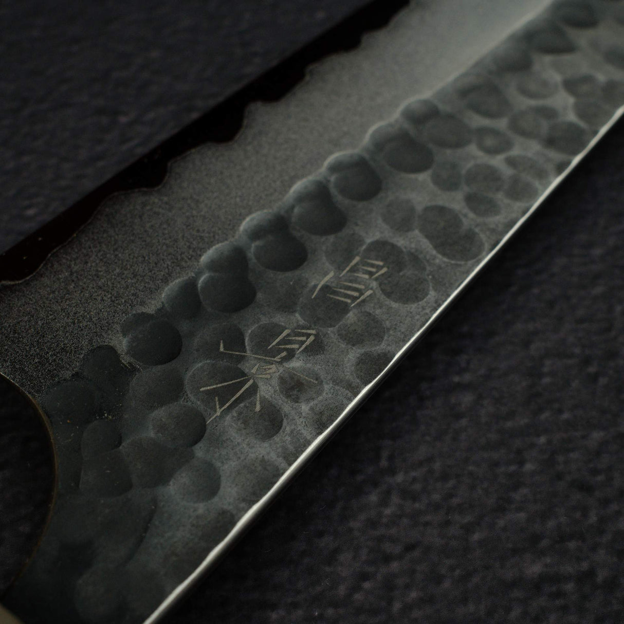 Masakage Koishi AS Bunka 175mm, Aogami Super Kurouchi Tsuchime K&S Hearted-shaped Ironwood Handle