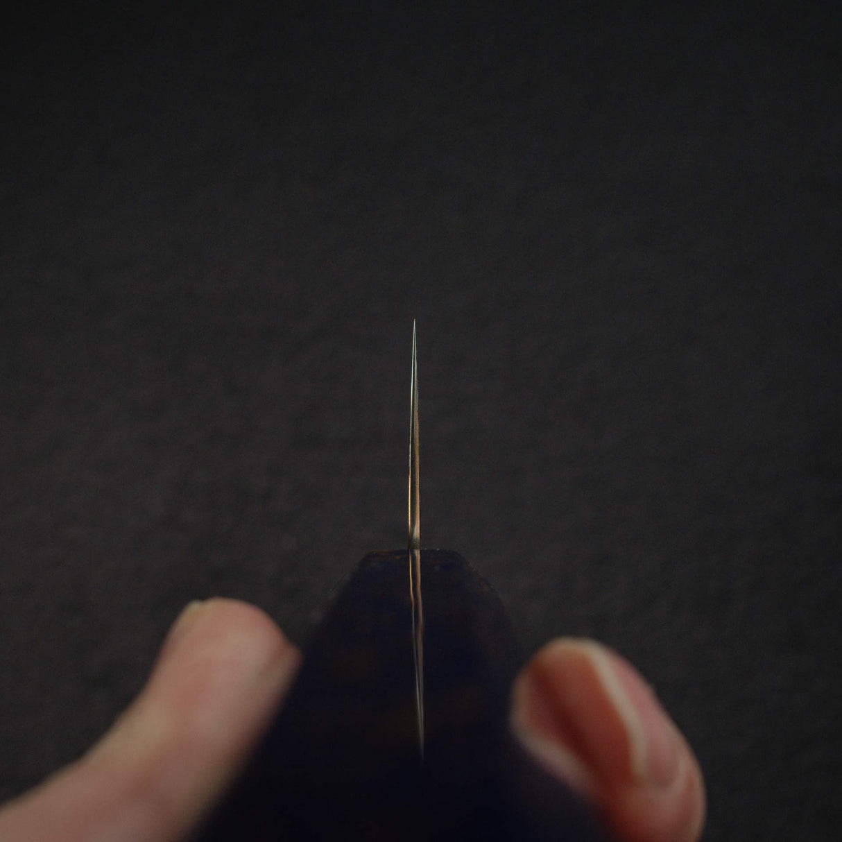 初心 孔雀 V-Toku-2 牛刀 210mm 彩虹大馬士革飾面 漆塗手柄