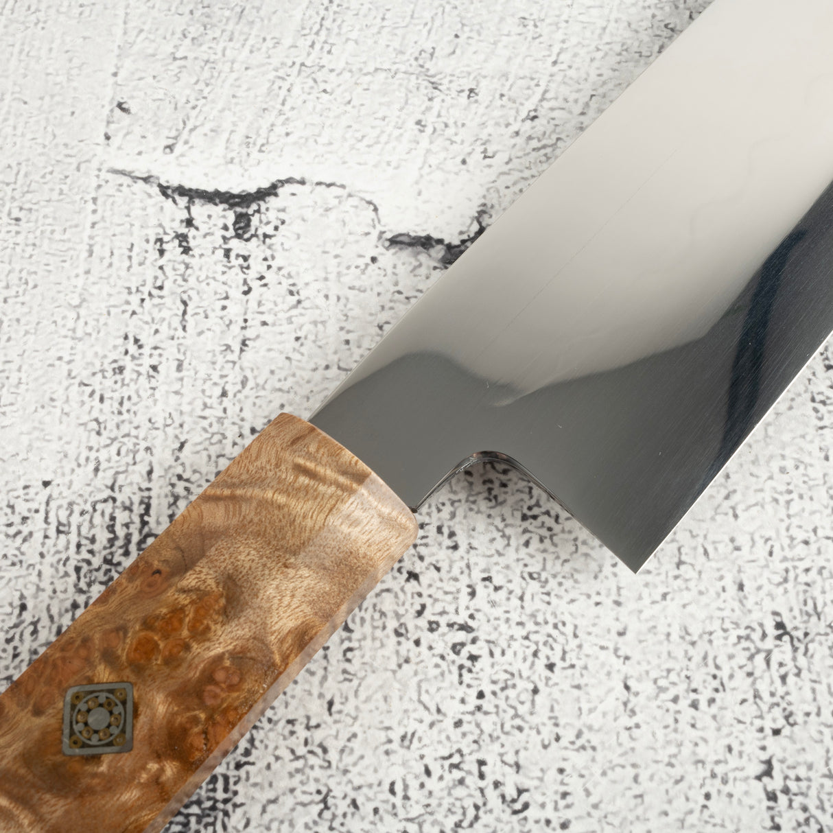 BFCM2025 Old Stock Yoshikazu Ikeda Honyaki White 3 Gyuto 240mm Camphor Set SP2