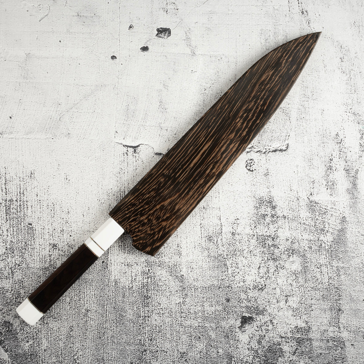 BFCM2025 Old Stock Shiraki Mt. Fuji Hamon Honyaki Gyuto 270mm / Moribashi Set