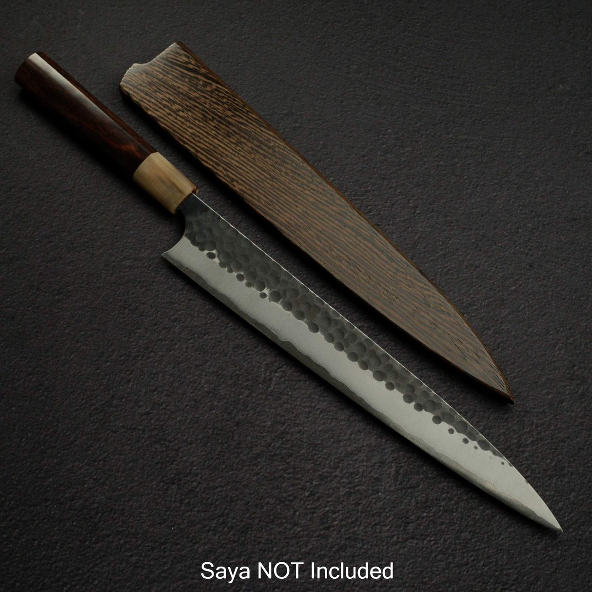 Masakage Koishi AS Sujihiki 270mm, K&S Hearted-shaped Ironwood Handle
