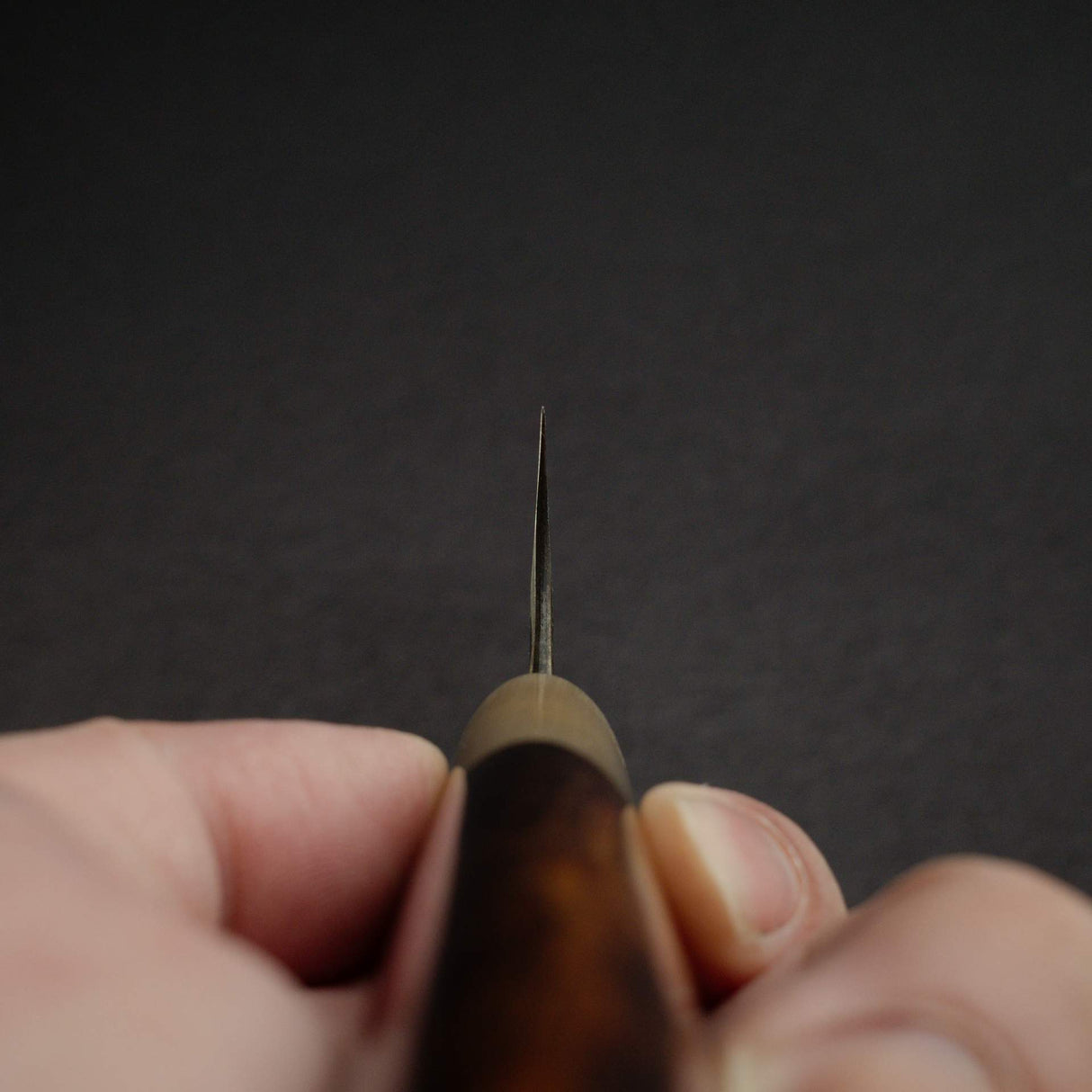 Masakage Koishi AS Sujihiki 270mm, K&S Hearted-shaped Ironwood Handle