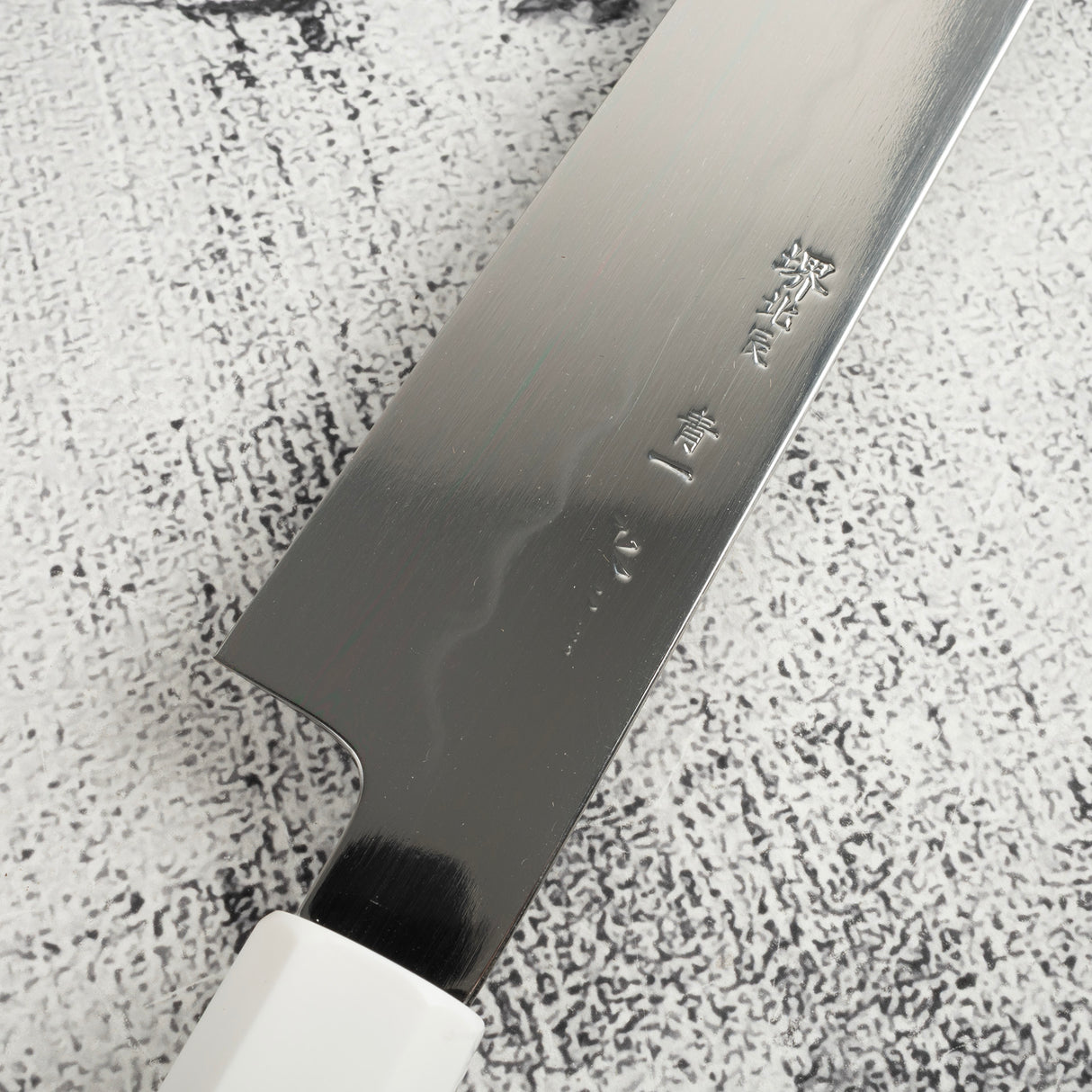 珍稀:池田義一 Blue #1 水本燒K型柳刃300mm 血槽 Pau Rosa套裝