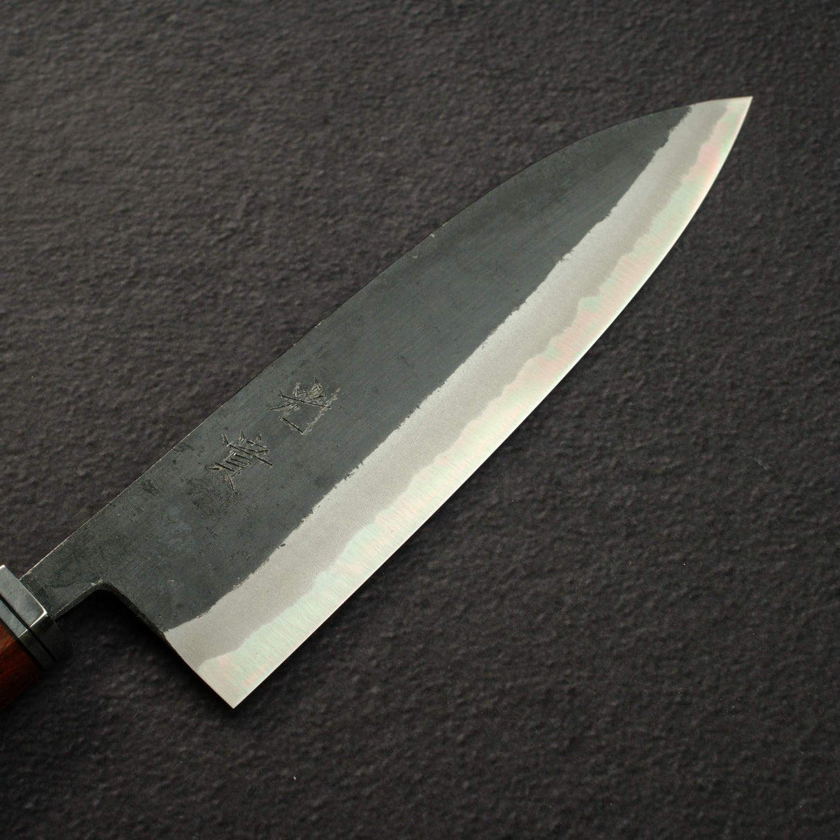 光貴 Blue2 黑打 三德刀 180mm - Pau Rosa Handle