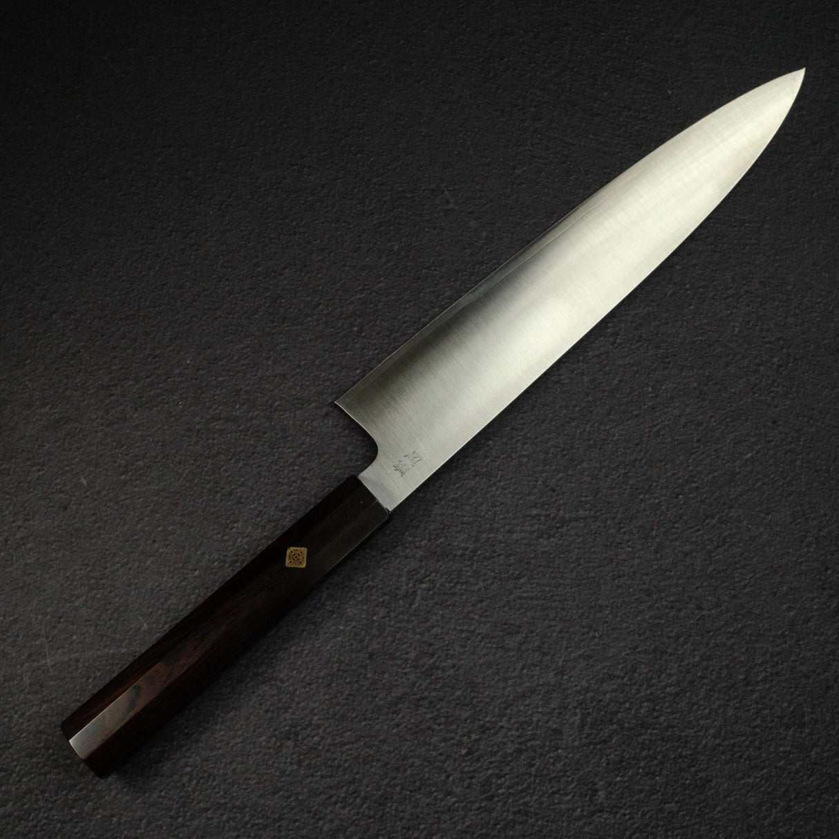 佑成 ZDP-189 髮絲紋牛刀 270mm,纖細黑檀木馬賽克