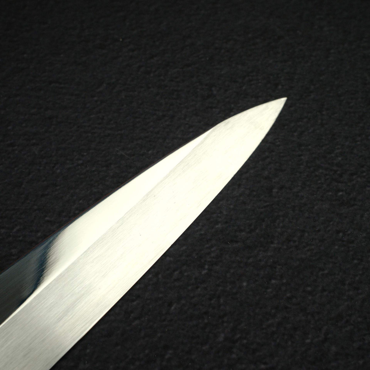 Sukenari HAP40 Mirror Polished Yanagiba 330 mm, Ebony Brass Handle (Hatsukokoro Engraved))