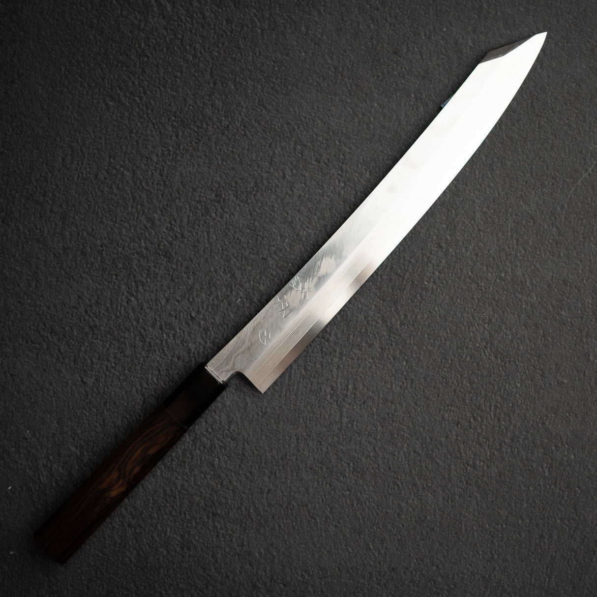 Hatsukokoro x Shimizu Ginsan Damascus K-tip Yanagiba 270mm