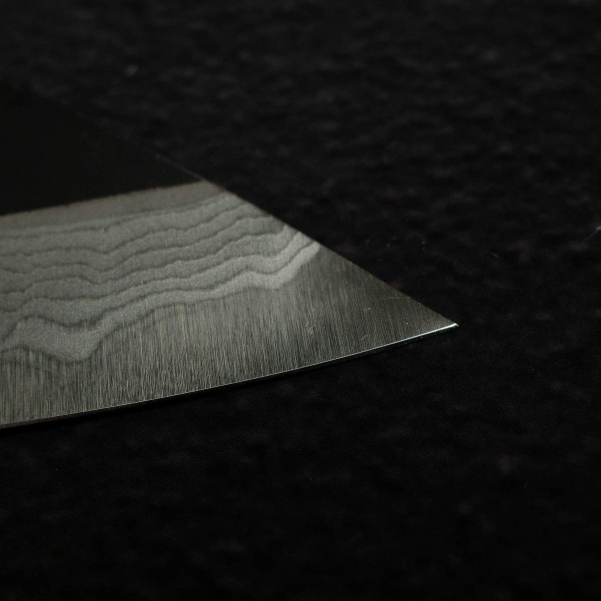 Naoto 青鋼一號 大馬士革 黑打 文化刀 180mm