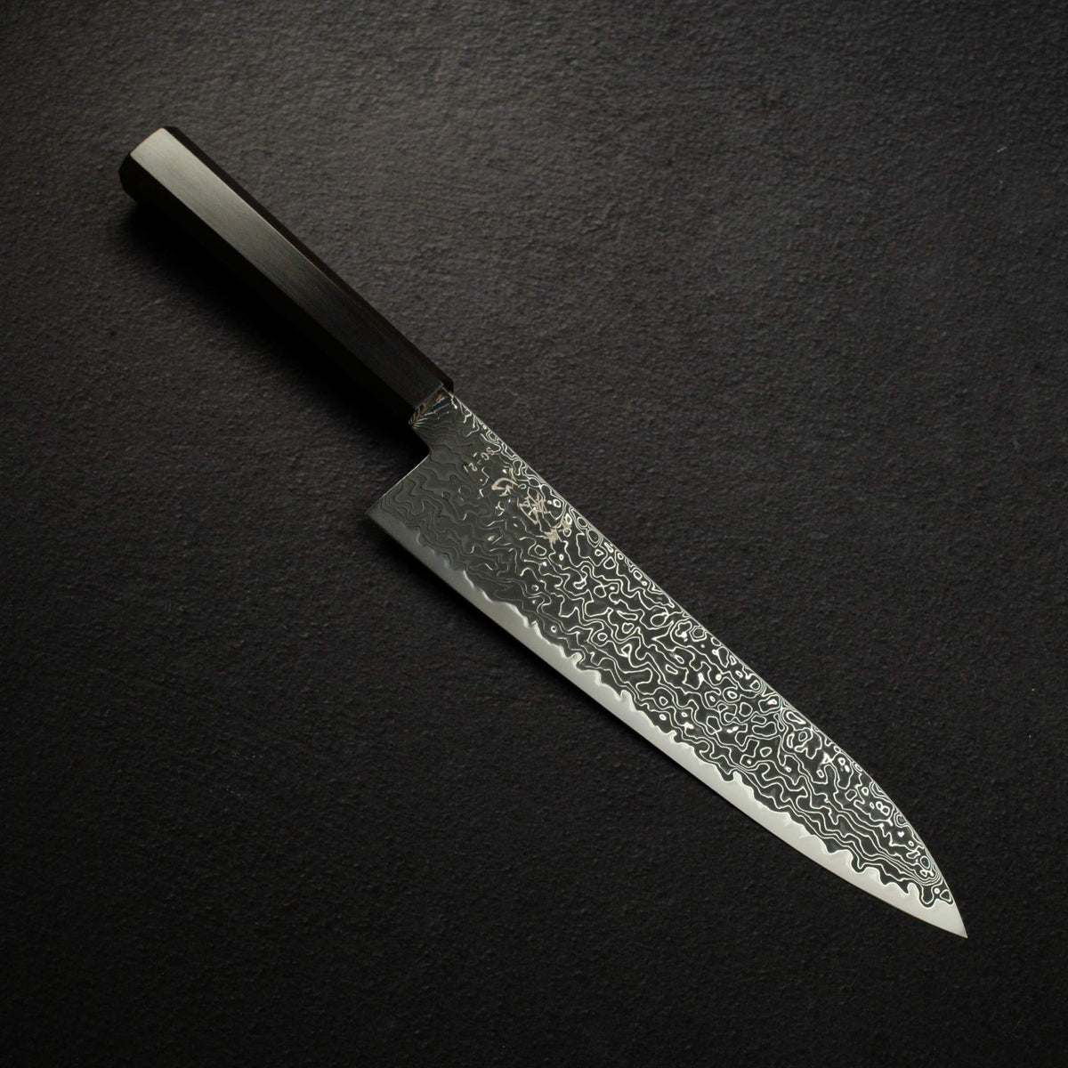 初心 流冰 SG2 Black 大馬士革 牛刀 210mm 黑檀木