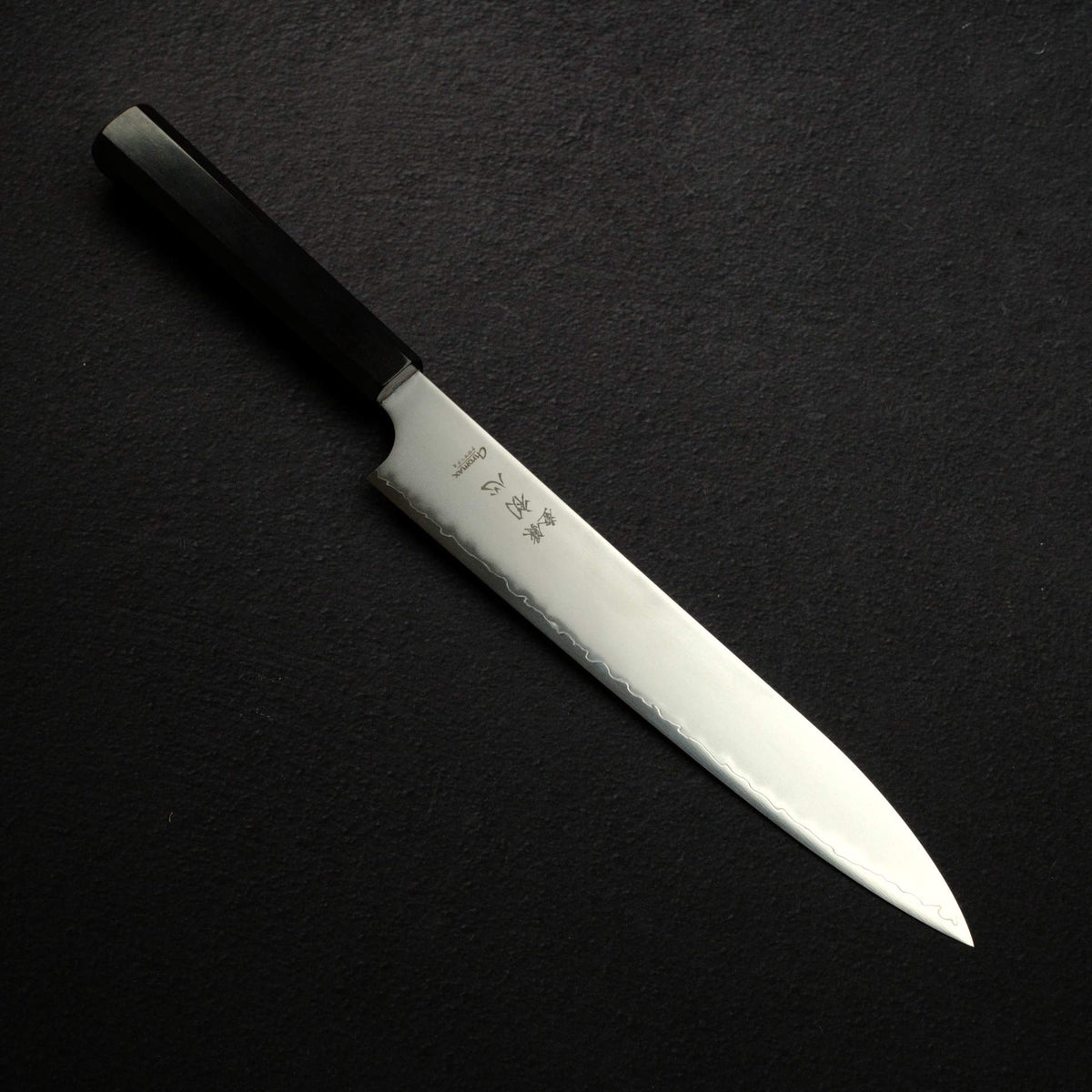 初心 隼 Chromax鋼 筋引 240mm,黑檀木手柄