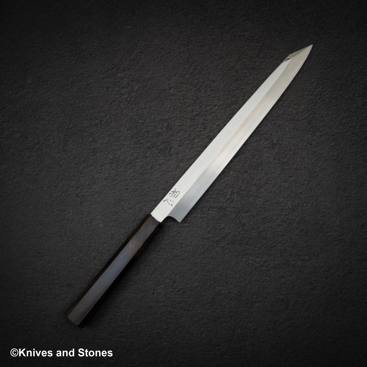 Hatsukokoro FAXR2 粉末鋼 K-tip 柳葉刀 270mm 鏡面拋光黑檀木