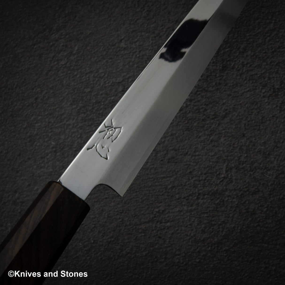 Hatsukokoro FAXR2 粉末鋼 K-tip 柳葉刀 270mm 鏡面拋光黑檀木