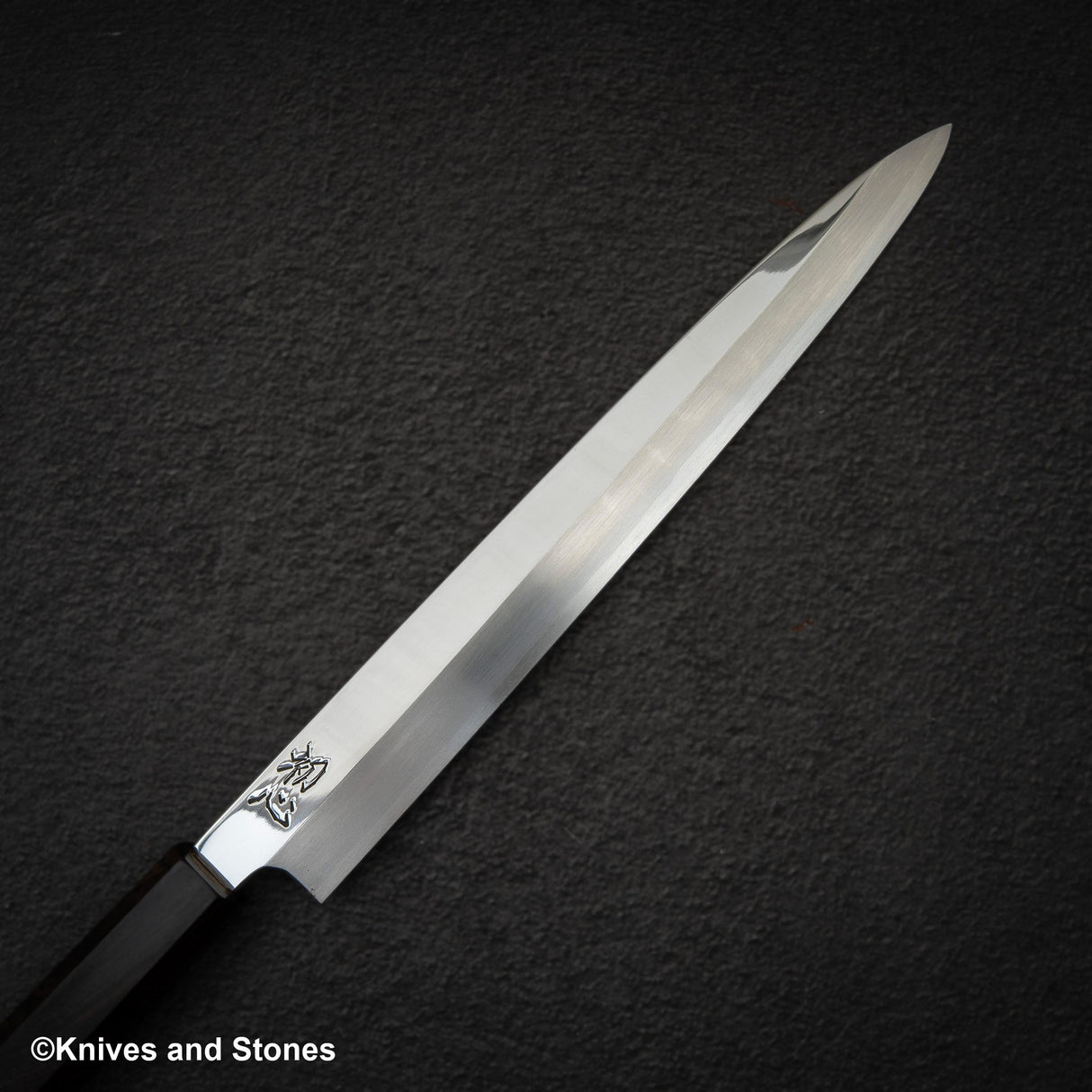 Hatsukokoro FAXR2 粉末鋼柳葉刀 270mm 鏡面拋光黑檀木