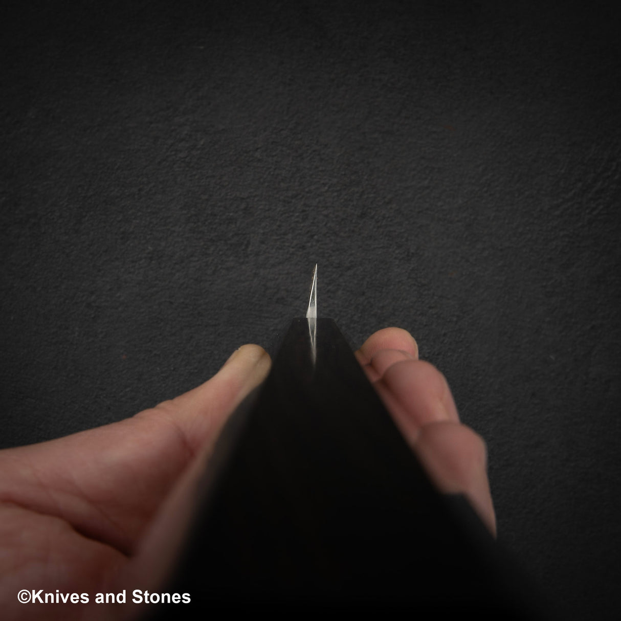 Hatsukokoro FAXR2 粉末鋼柳葉刀 270mm 鏡面拋光黑檀木