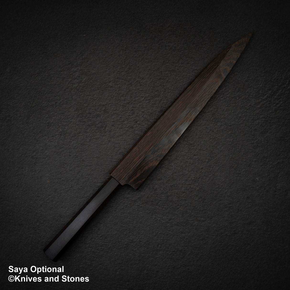 Hatsukokoro FAXR2 粉末鋼柳葉刀 270mm 鏡面拋光黑檀木