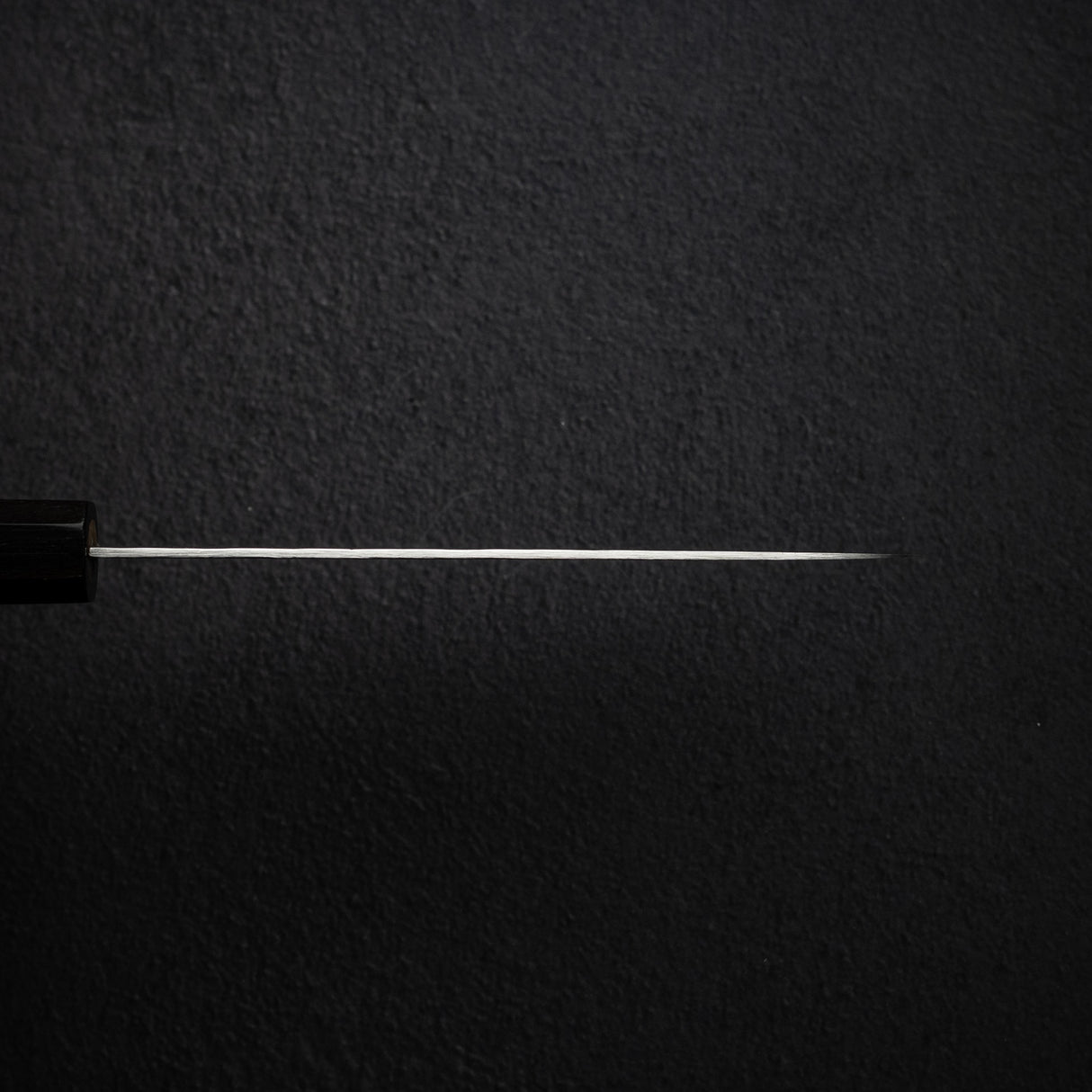 Hatsukokoro Ginrei Ginsan Small Gyuto / Tall Petty 150mm Nashiji Ebony